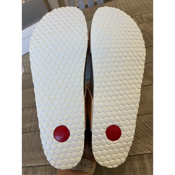 Ara Women's Slide Sandals Gold Strappy Cork Footbed Size 10.5 (EU 42) - Picture 4 of 4